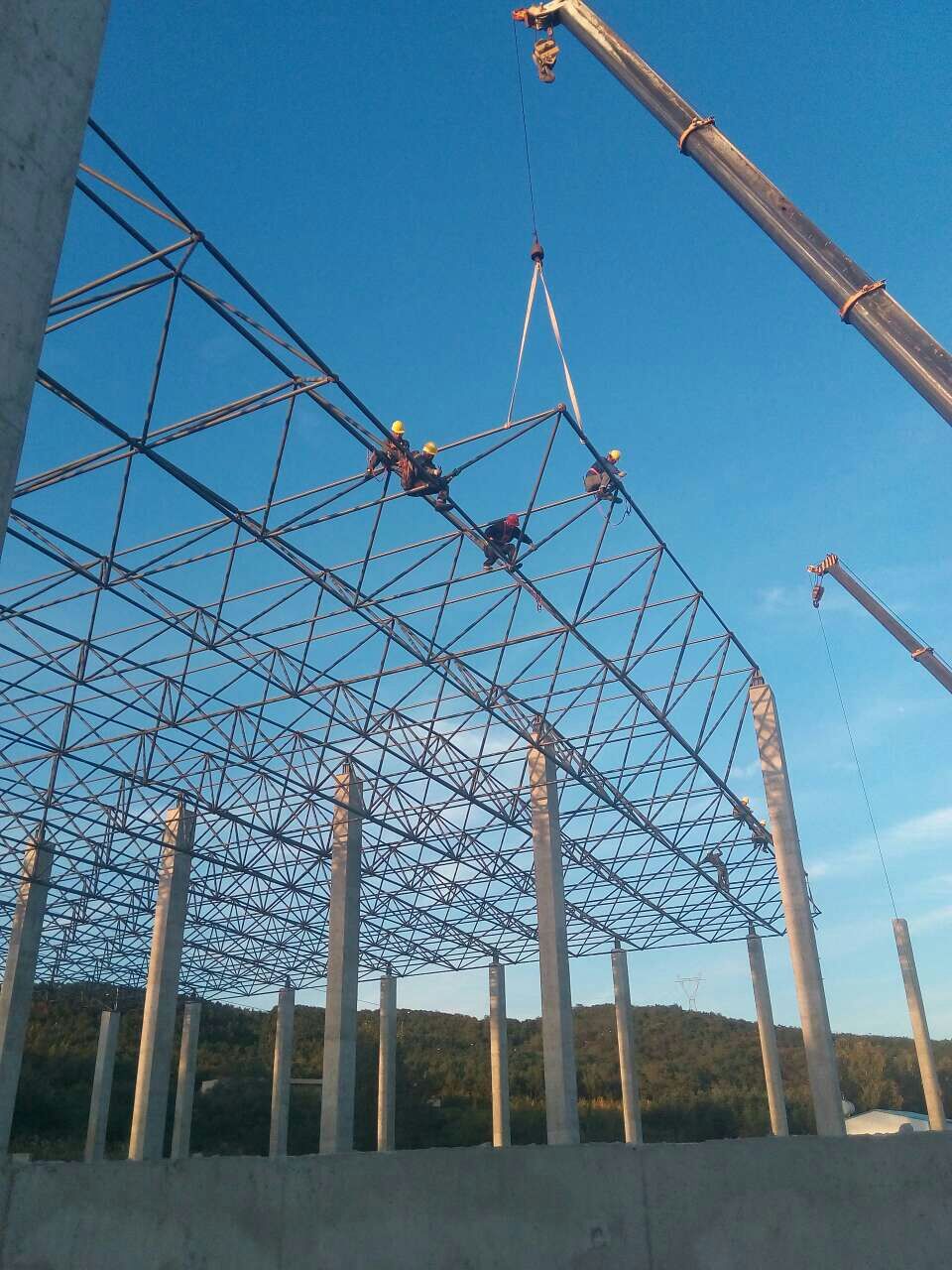 毕节汪清物流园网架